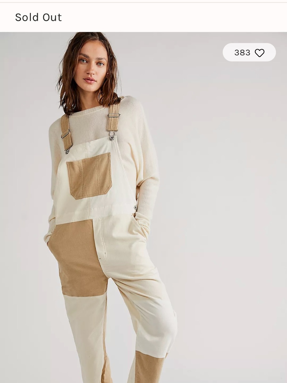 Brixton Christina Crop Overalls